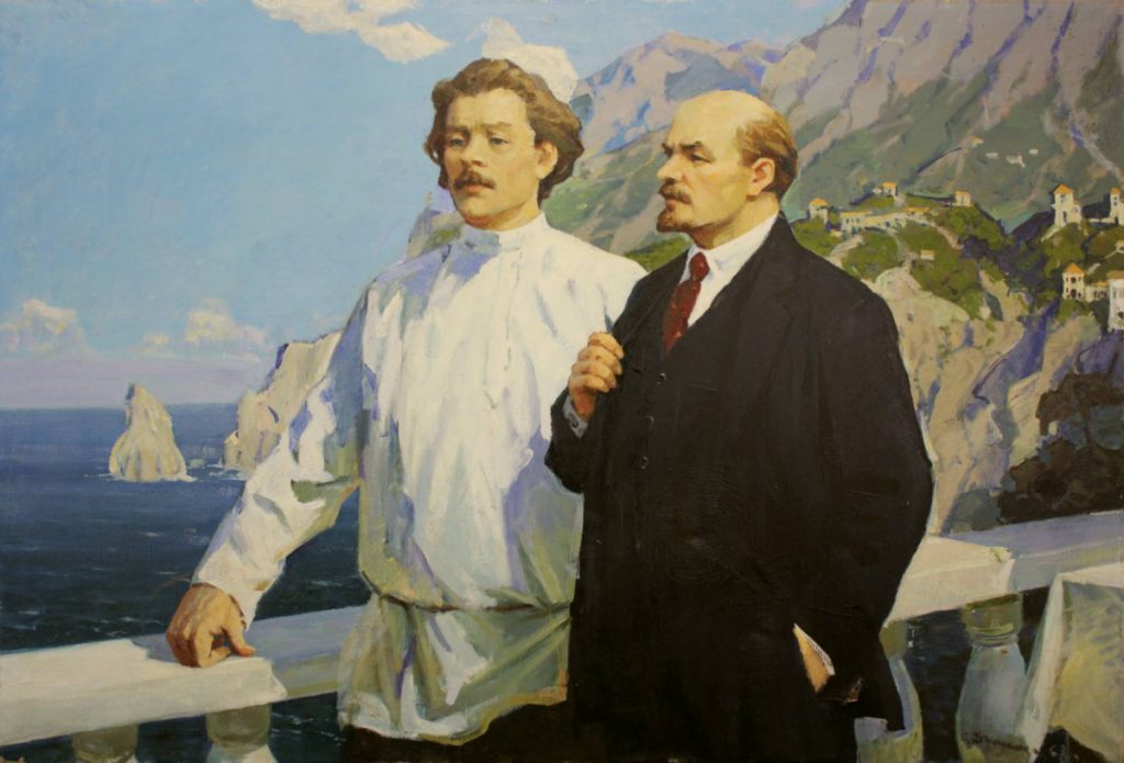 Горький и Ленин