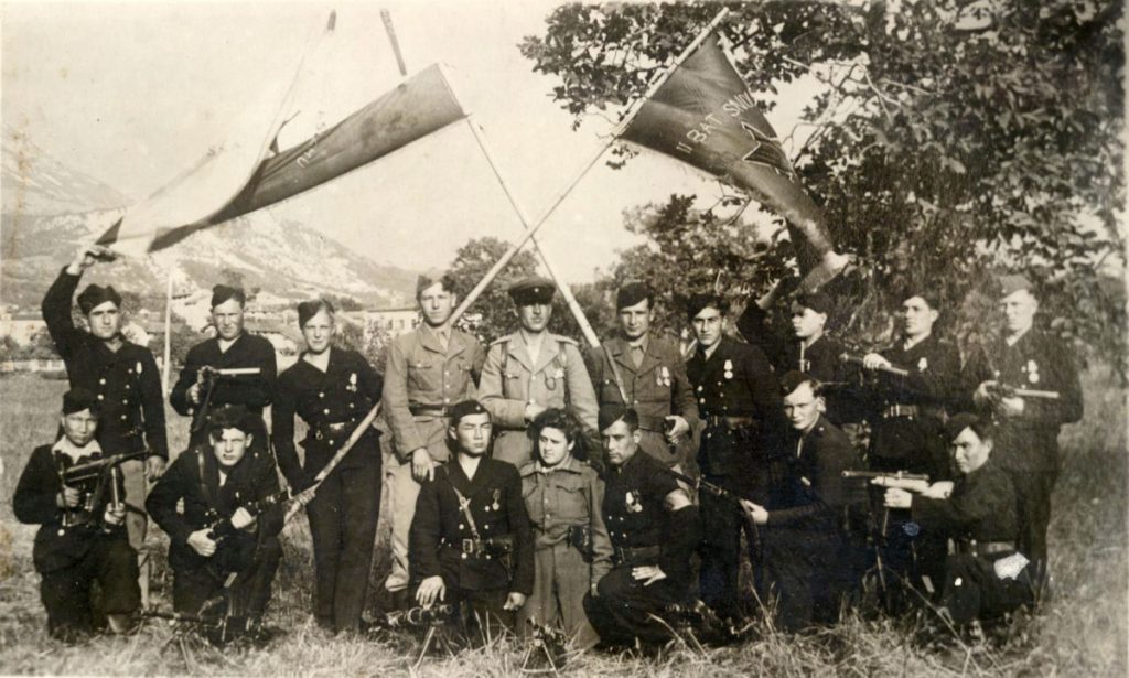 Советские граждане - югославские партизаны