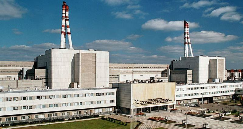 Остановленная Игналинская атомная электростанция