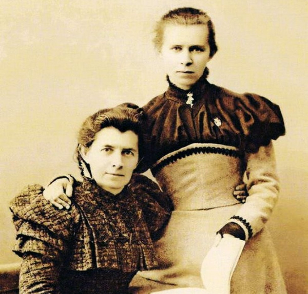 Олёна Пчилка и Леся Украинка