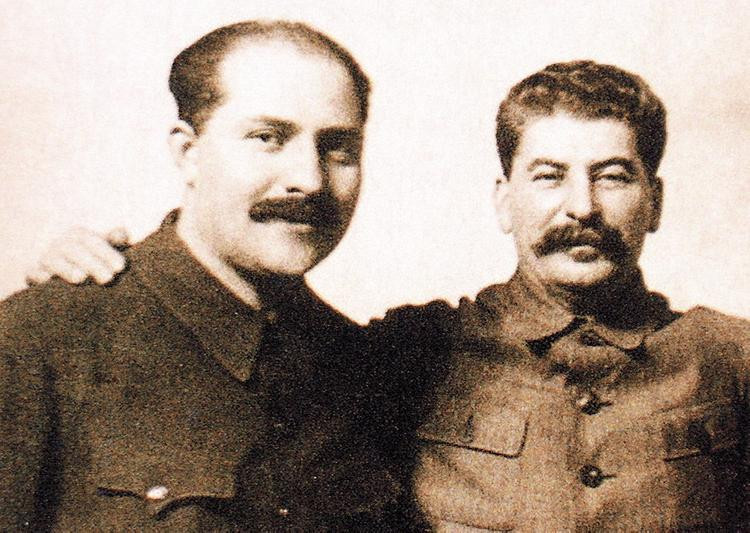 Лазарь Моисеевич Каганович с Иосифом Виссарионовичем Сталиным