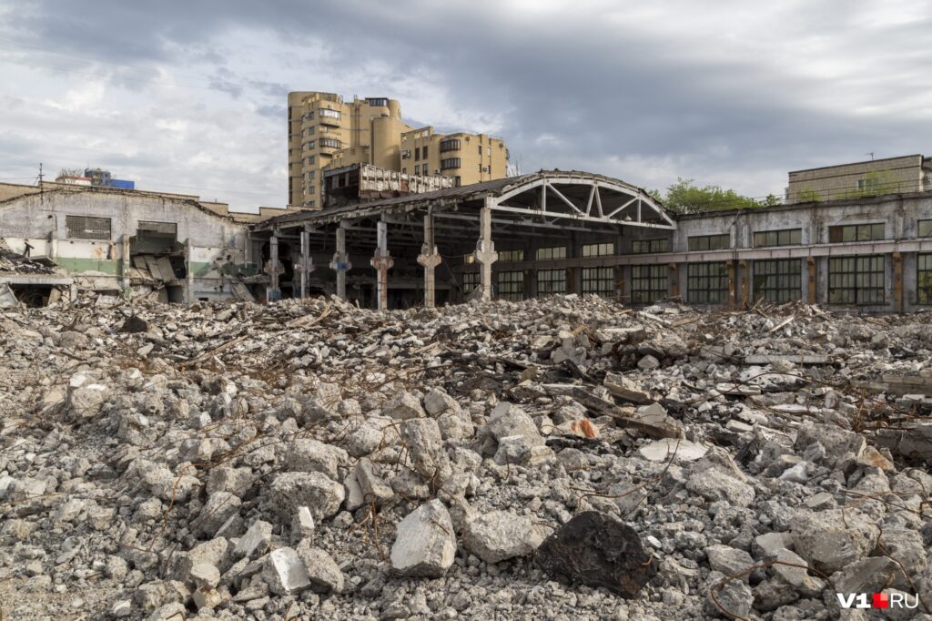 Руины Метизного завода, г. Волгоград
