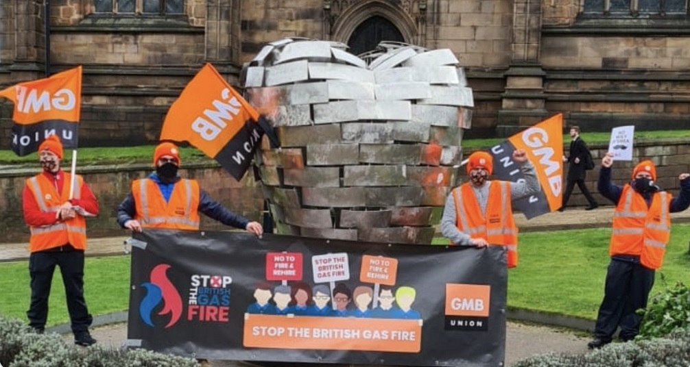 Забастовка работников British Gas в 2021 году